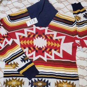 Sun and stone sweater